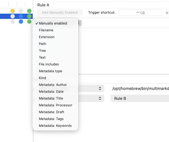 Predicate Editor